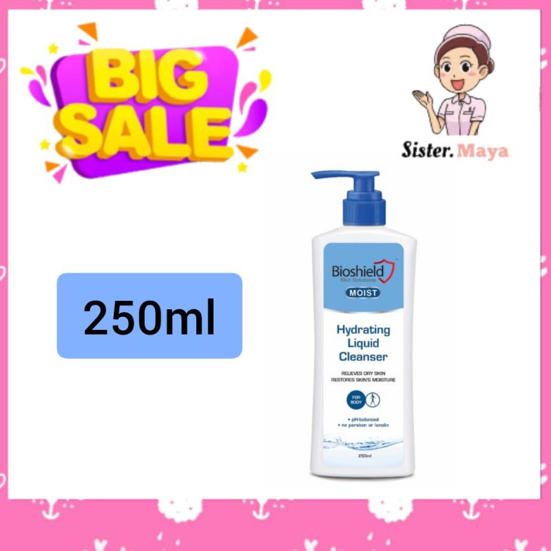 Bioshield Hydrating Gentle Skin Cleanser 250ml For dry, irritated and