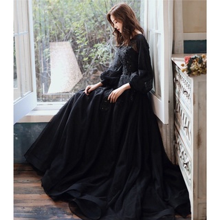 Black gown buy top online