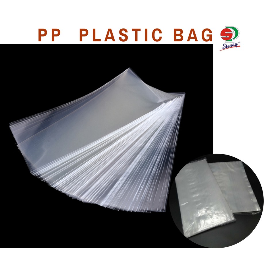 PP Plastic Bag Transparent Clear Plastic (300gm) | Shopee Malaysia