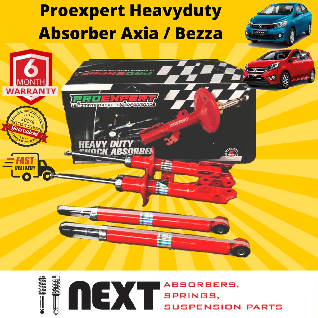 (FAST SHIPPING) Proexpert Heavy Duty Absorber Perodua Axia Bezza ...