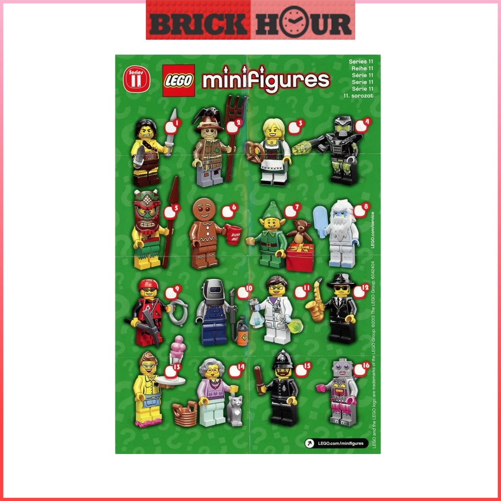 Minifigures serie 11 new arrivals