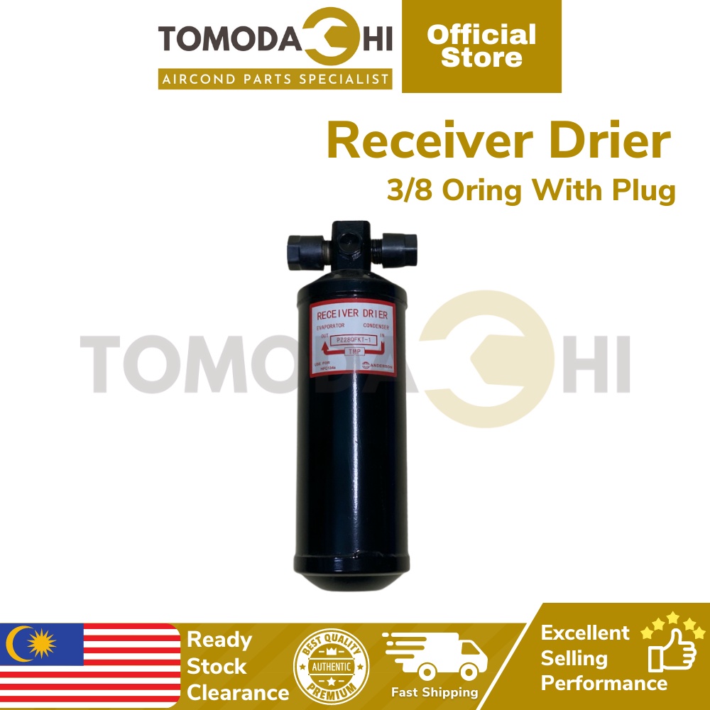 TOMODACHI Car Air Cond Receiver Drier Aircond 3/8 Oring With Plug ...