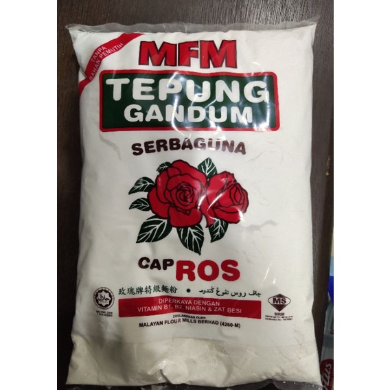 Tepung Gandum Cap Ros (850g) | Shopee Malaysia