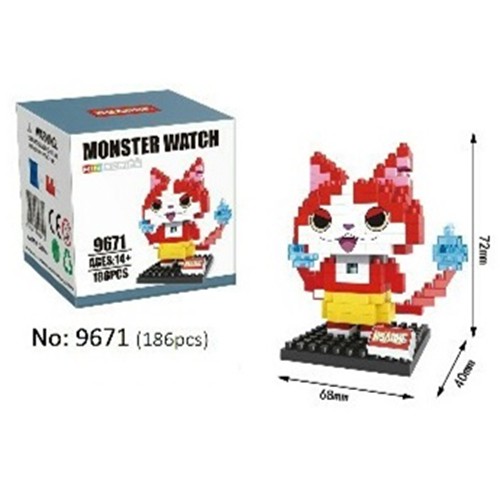 Mini Lego Diamond Block Mickey AnpanMan Yo Kai Watch