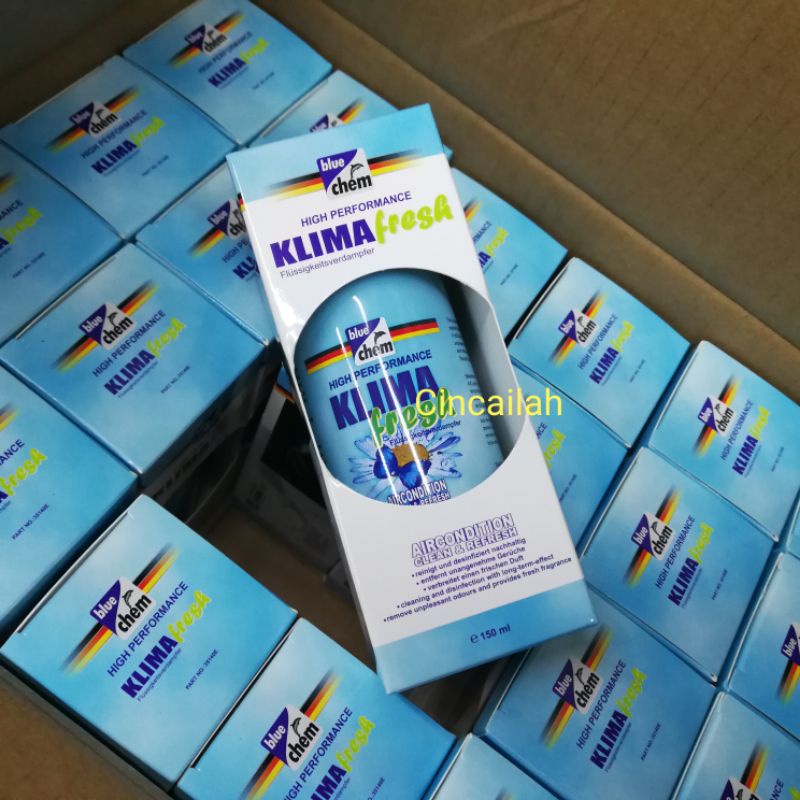 Bluechem Klima Fresh Anti Bacteria Air Cond Treatment for Car Interior ...