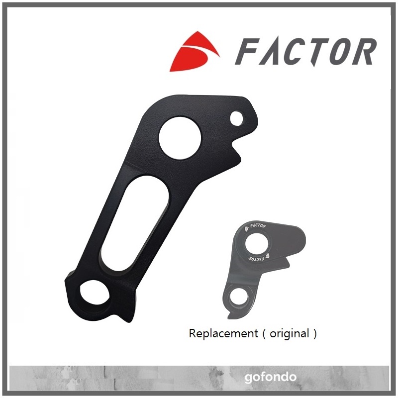 FACTOR Integrated 𝐃𝐈𝐒𝐂 Roadbike RD Hanger for SHIMANO Rear Derailleur ...