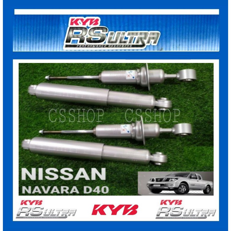 KYB RS ULTRA NISSAN NAVARA D40 ( 082015 ) FRONT / REAR ABSORBER HEAVY