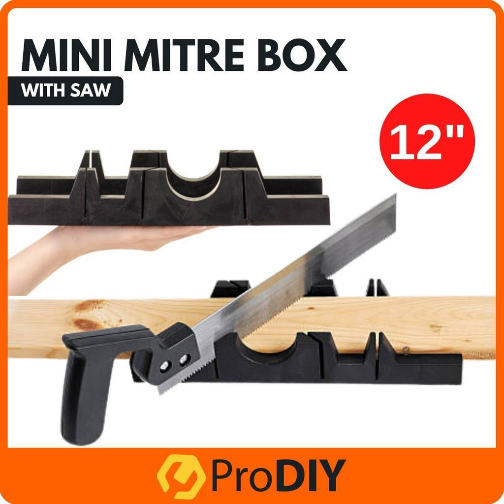 Multipurpose 12 inch Mini Mitre Saw Box Saw Blade DIY Woodworking Tool Shopee Malaysia