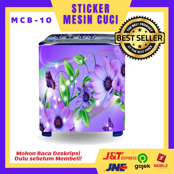 MESIN Flower Washing Machine Sticker/MCB/Can Be Used For 1 Tube Or 2