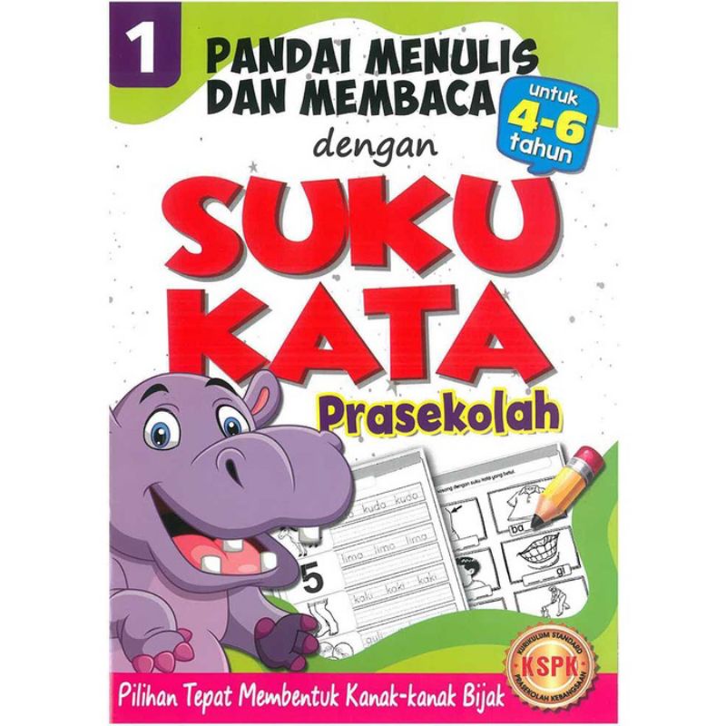 [MTM]Buku Latihan Prasekolah | Siri Pandai Menulis Dan Membaca Dengan ...