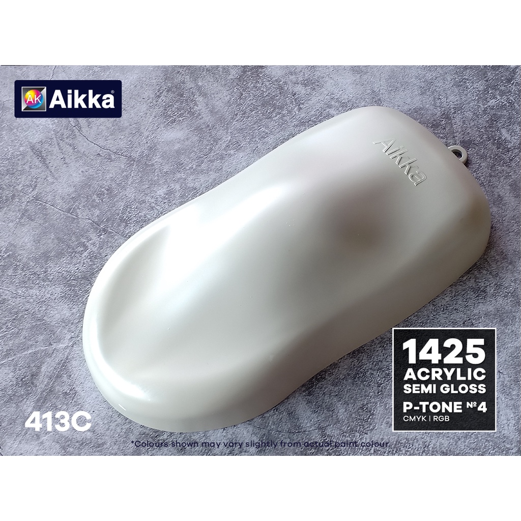 AIKKA Paint PANTONE Colour 413C / 1425 ACRYLIC SEMI GLOSS PAINT ...