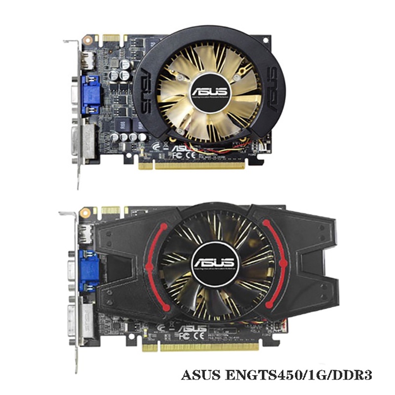 ASUS】 nvidia Graphic Cards GT Series 1GB 2GB GDDR3/5 GT520 GT610