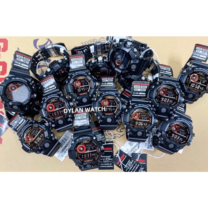 G shock Original JAPAN SET RANGEMAN BLACK PANTHER GW 9400 GW