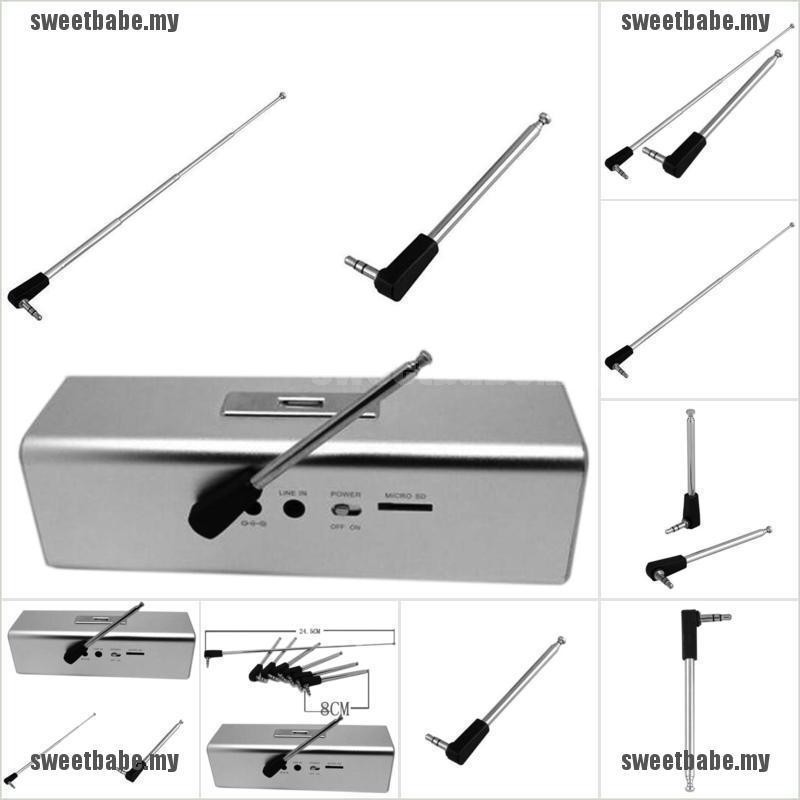 【sweetbabe】3.5mm Retractable FM Radio Antenna for Mobile Cell Pho