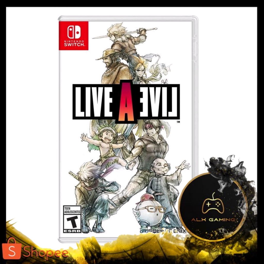 Nintendo Switch LIVE A LIVE (Eng & Chinese Version) 狂飆騎士 | Shopee Malaysia