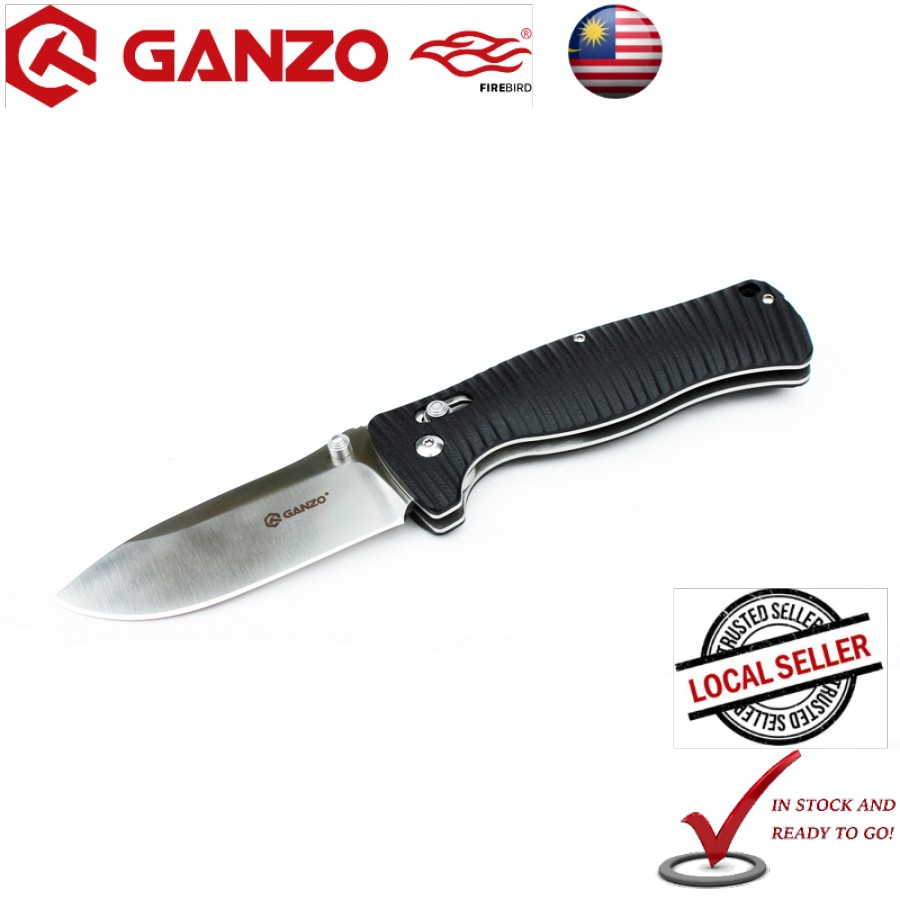 MIMI Ganzo G720-BK Folding Knife (Axis Lock) Pisau Lipat | Shopee Malaysia