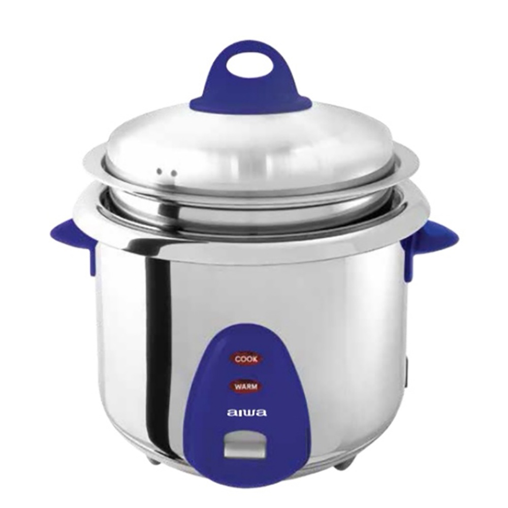 Aiwa AW-820SRC Food Grade S/S Rice Cooker 2.0L | Shopee Malaysia
