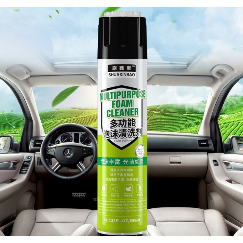 ORIGINAL Pencuci buih tanpa air cuci kereta seat kereta Multipurpose