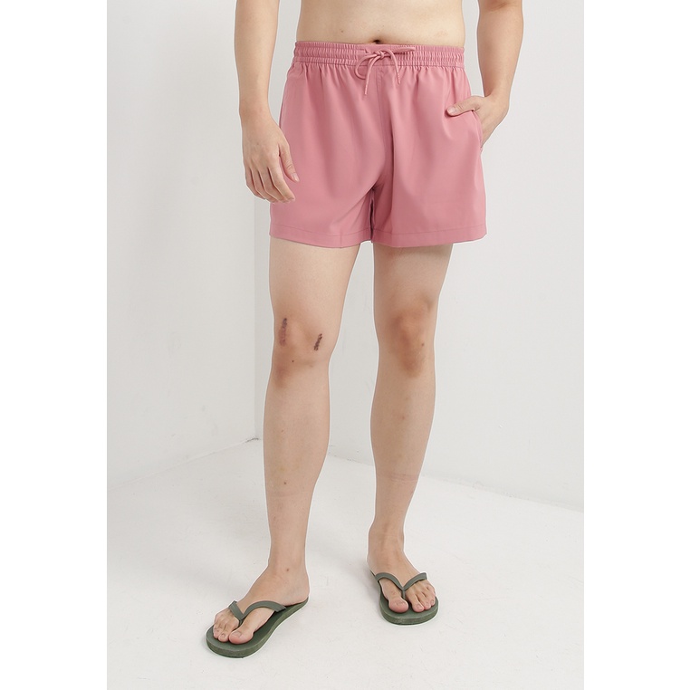 Abercrombie & Fitch 5 Inch Relaxed Linerless Swim Shorts (Male