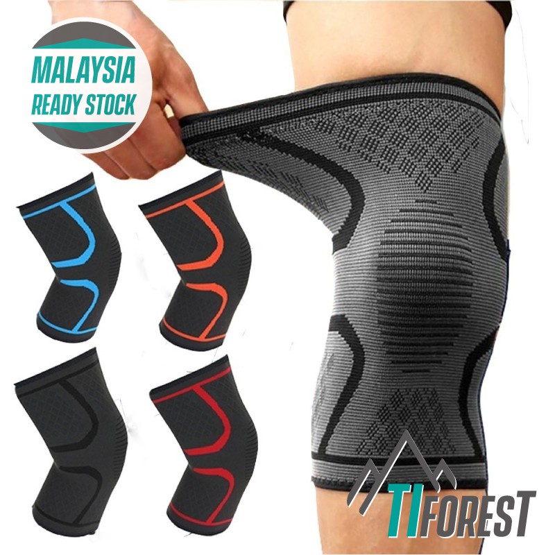 1PCS Anti Slip Elastic Compression Sleeve Knee Guard Knee Brace Knee
