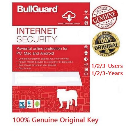 BullGuard Internet Security (Windows / Mac / Android / iOS) - 1/2/3 ...