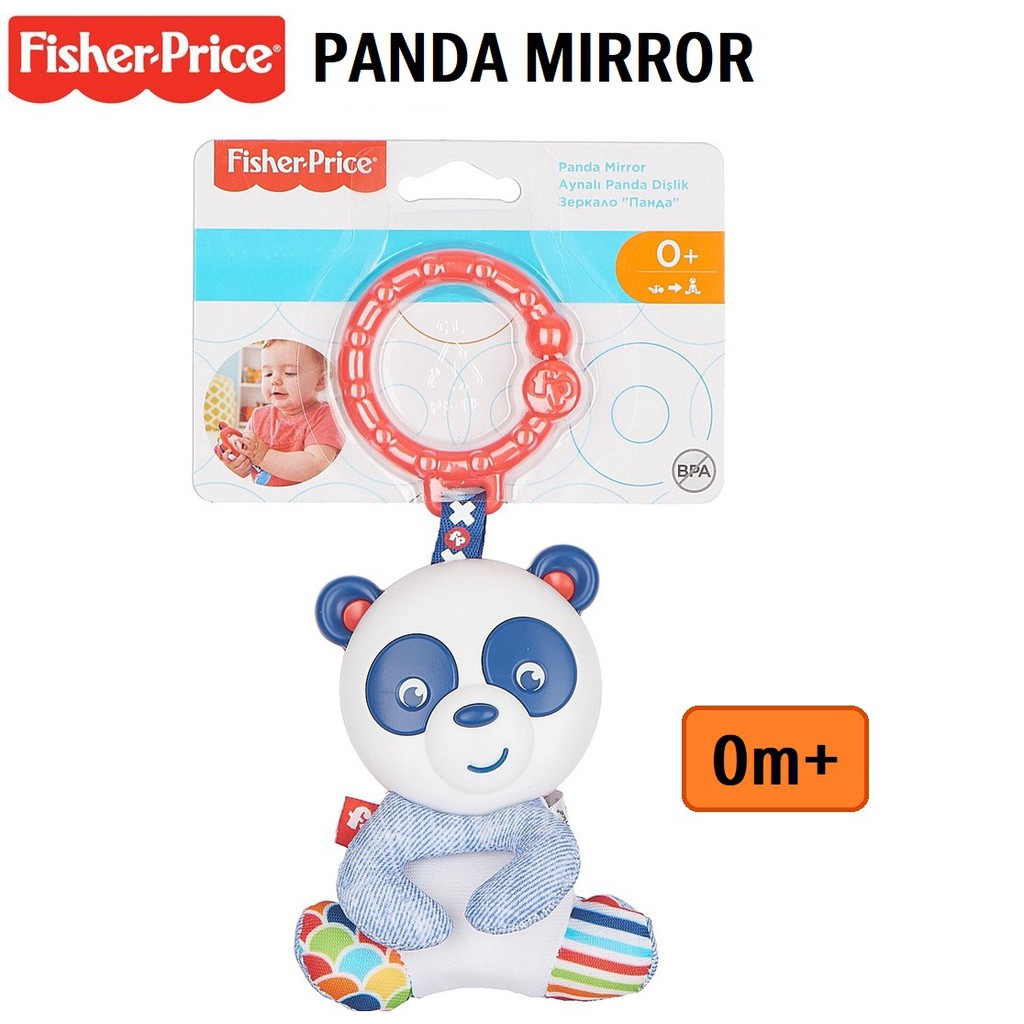 fisher-price-panda-mirror-rattle-0m-shopee-malaysia