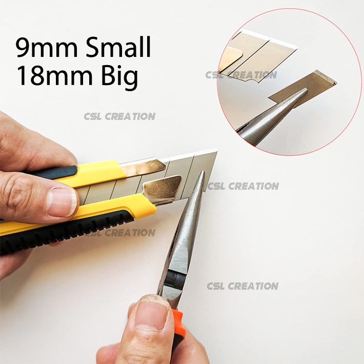 SK5 Blade Refill Retractable Utility Cutter Blade Replacement Blade ...