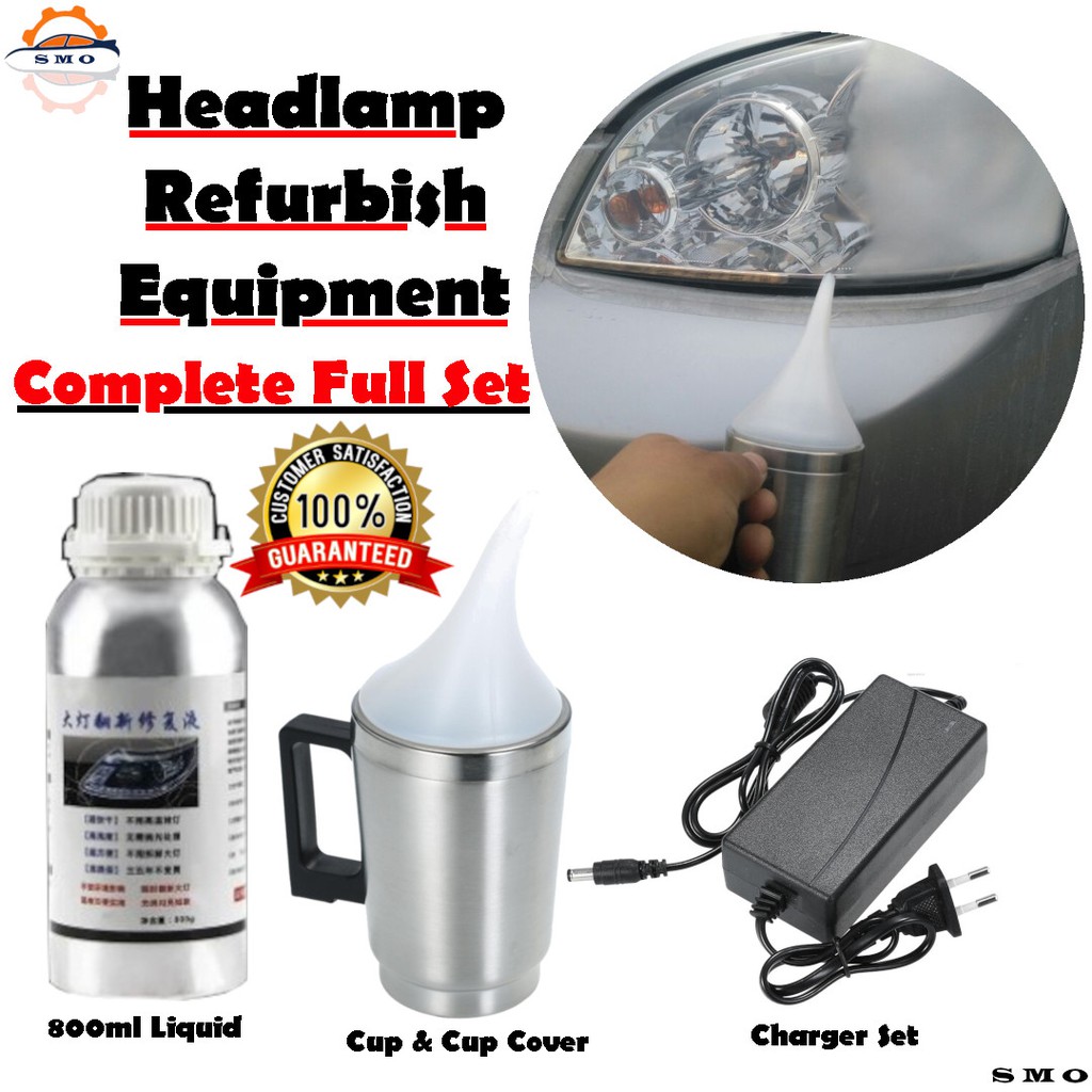 Car Headlamp Polish Refurbish Equipment Repair Restore Car Headlamp