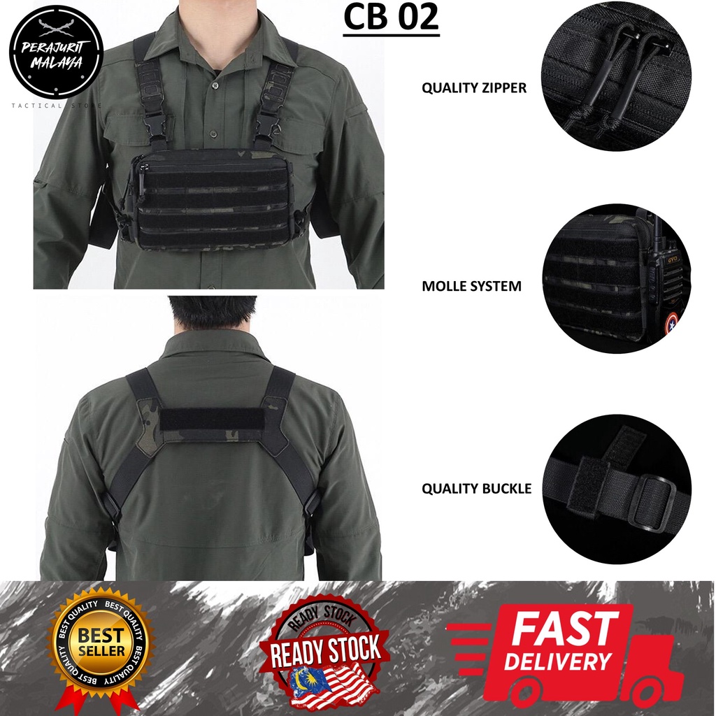 Chest rig bag discount shopee