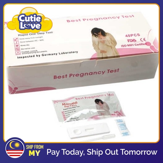 SALE!!!! URINE PREGNANCY TEST KIT(40PCS) Shopee Malaysia