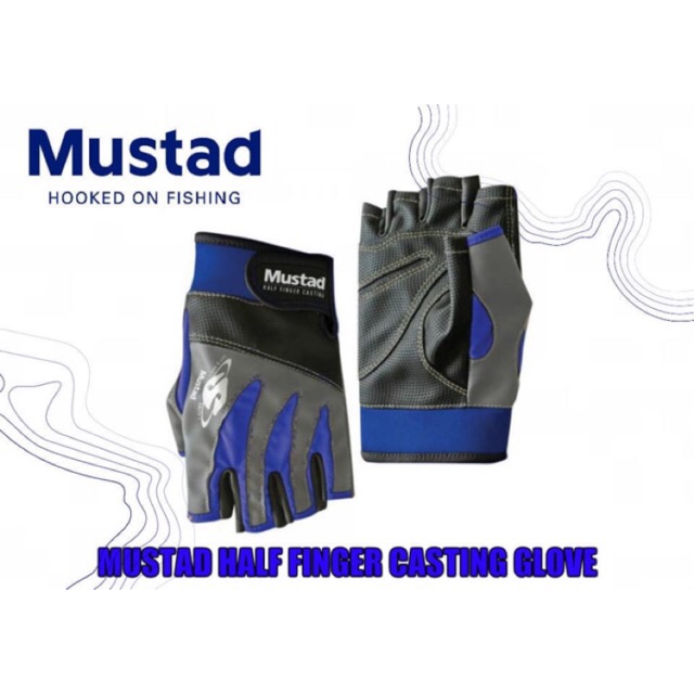Mustad casting glove yg quality terbaik