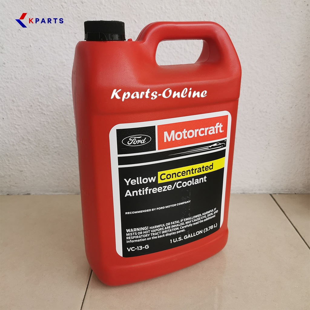 FORD MOTORCRAFT (GENUINE PARTS) YELLOW CONCENTRATED ANTIFREEZE