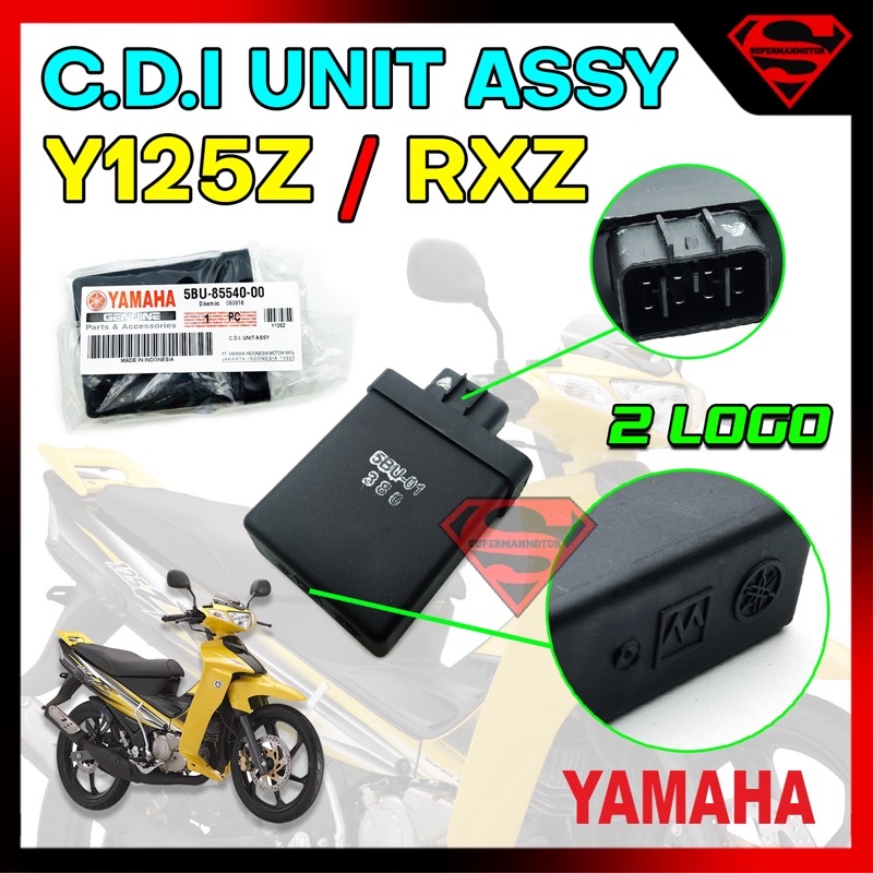 CDI RACING UNIT YAMAHA Y125 Y125Z / Y125ZR / RXZ CATALYZER / RXZ MILI ...