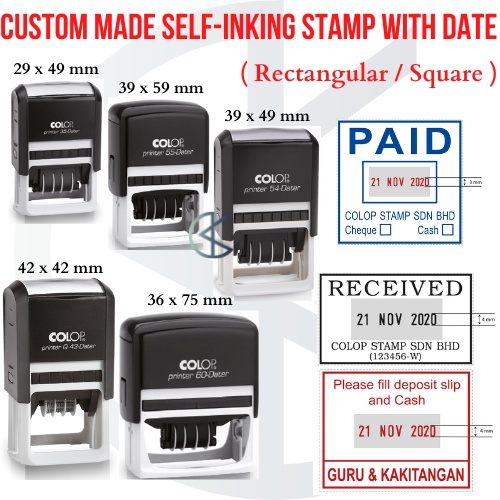 Colop Printer 60 Self Inking Stamp
