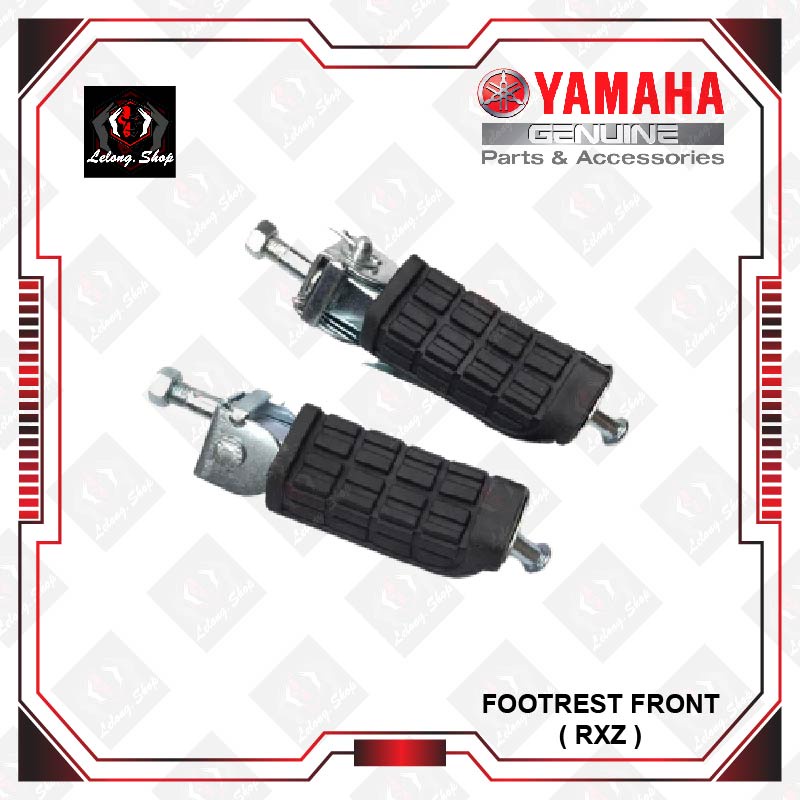 RXZ FRONT FOOTREST FOOT REST ASSY WITH BRACKET THAILAND YAMAHA ORIGINAL ...
