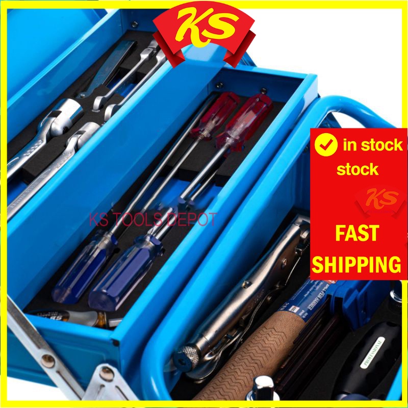 SB Tools 64Pcs Tool Box Set Spaner Set Socket Set Mechanical Tool