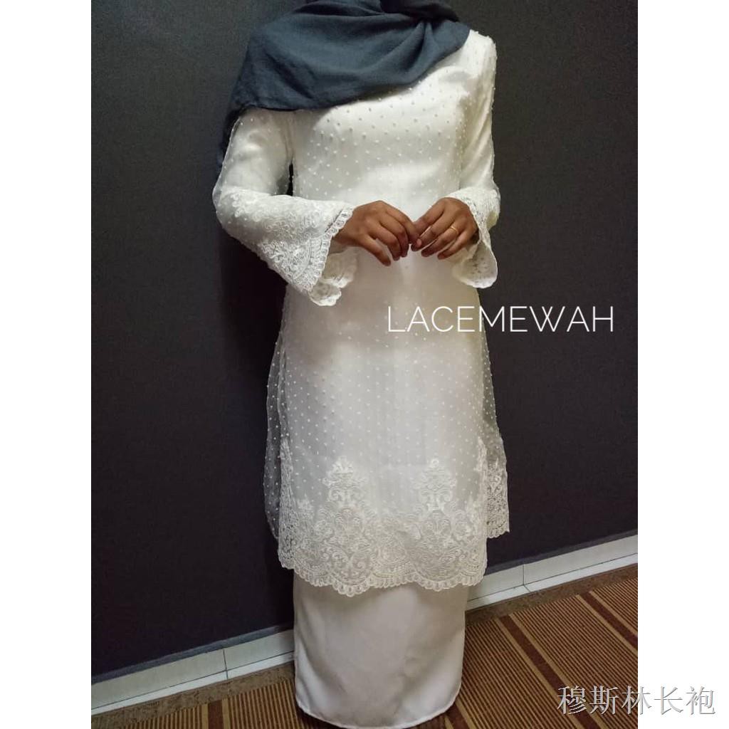 Muslimah Jubah 🔥READYSTOK 🔥LACE MEWAH BORDER LACE Siap Sequin & Manik ...