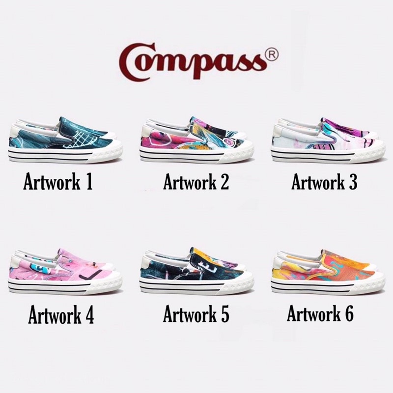 Compass X Jason Ranti, Artwork 1/2/3/4/5/6 (ORIGINAL) Shopee Malaysia
