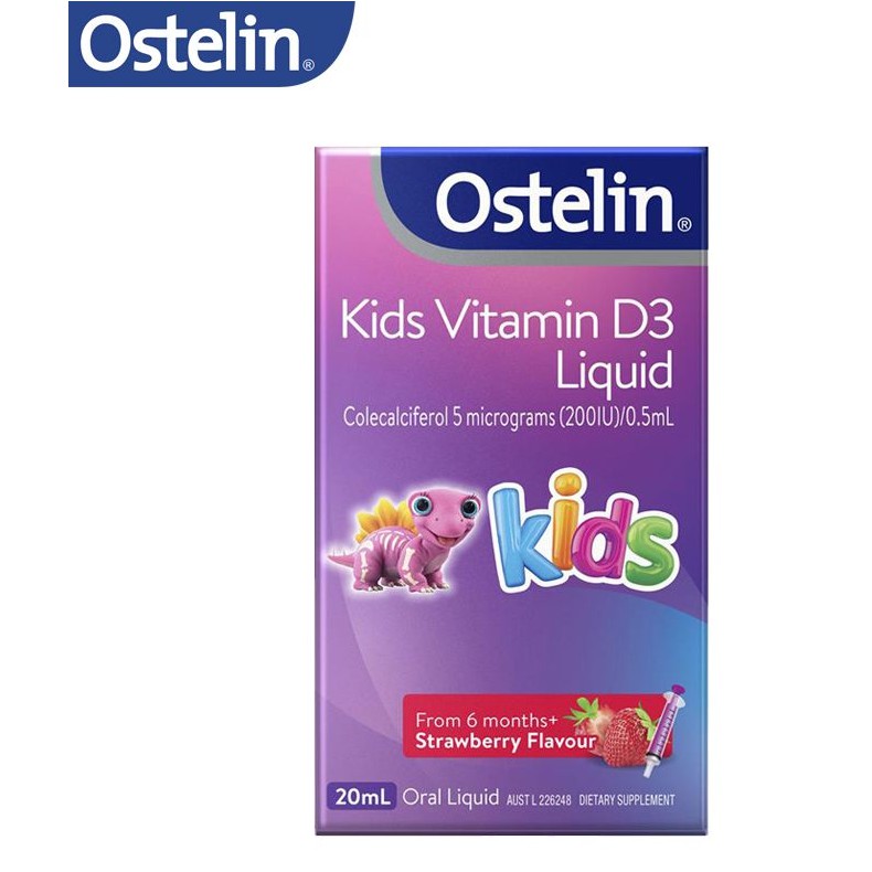 Ostelin Vitamin D Liquid for Kids 20mL Shopee Malaysia