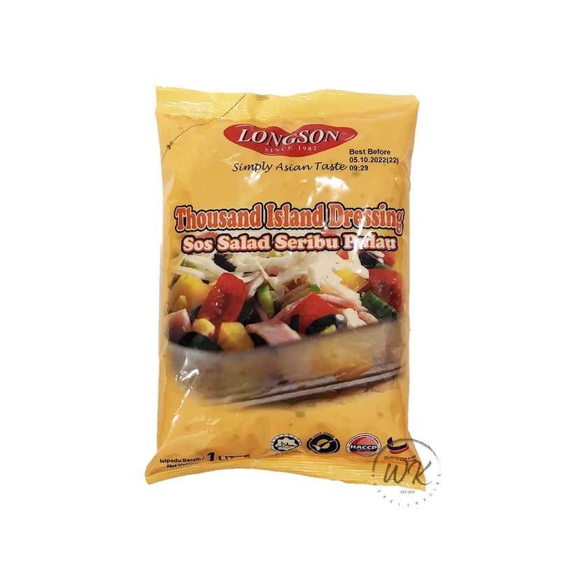 Longson Thousand Island Dressing HALAL 1L Shopee Malaysia