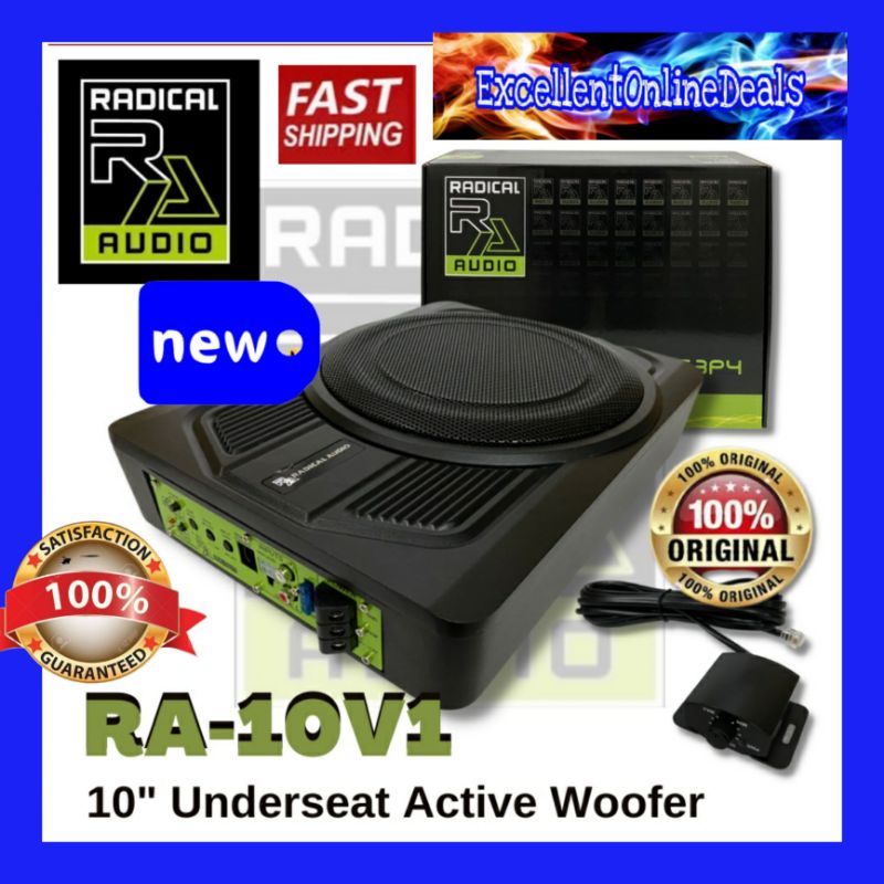 RADICAL AUDIO GERMANY 💯 % ORIGNAL 👍👍🤗👌 RA-10V1(10) ACTIVE WOOFER BASS ...