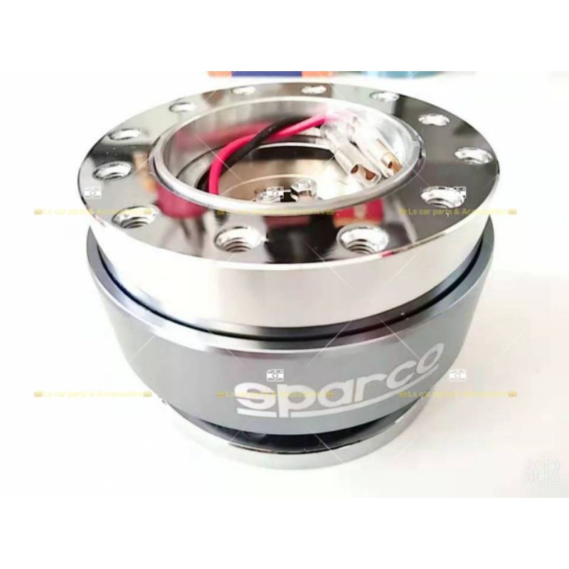 Bosskit Sparco Car Steering Wheel adaptor Quick Release Hub Kit Adapter Snap Off Nardi ralliart