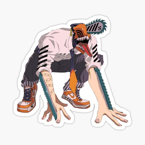 Chainsaw Man Stickers v2 | Shopee Malaysia