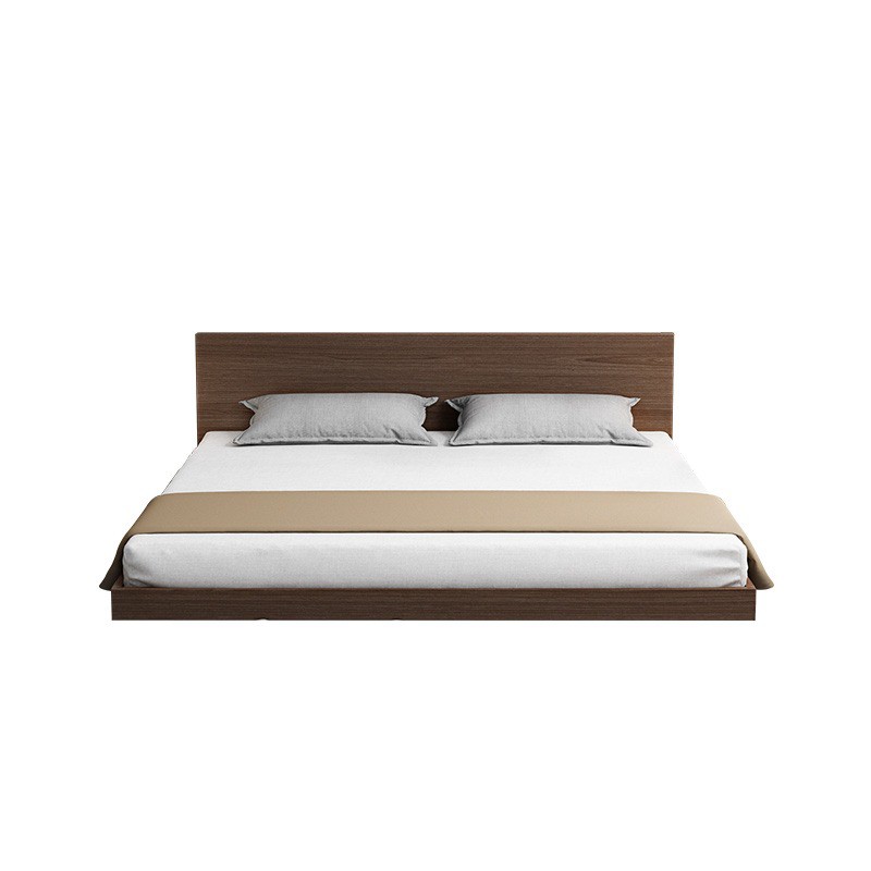 Japanese Tatami Bed Frame HDF Wood Waterproof Single Double Bed With