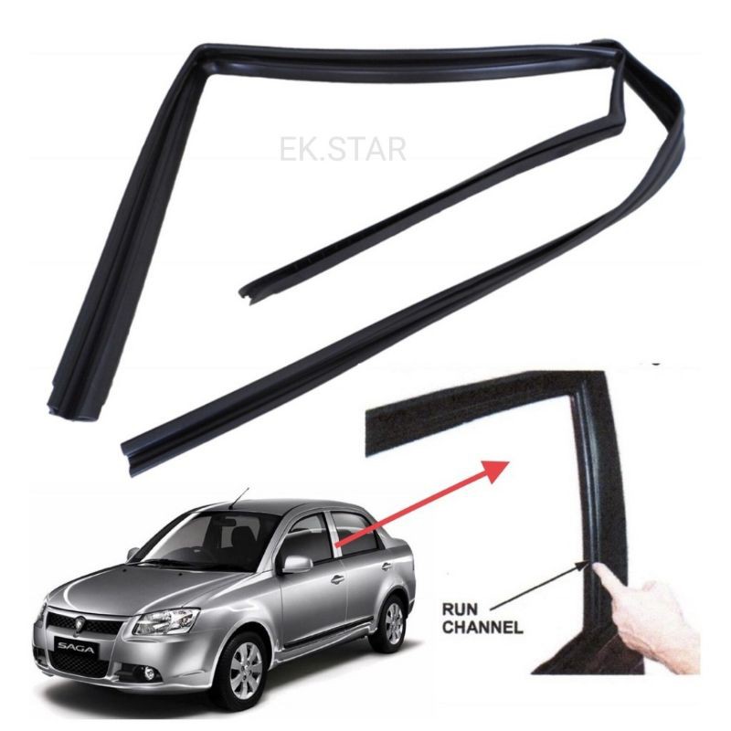 SAGA BLM FL FLX DOOR GLASS RUN CHANNEL CERMIN GETAH WEATHERSTRIP GLASS RUN Shopee Malaysia
