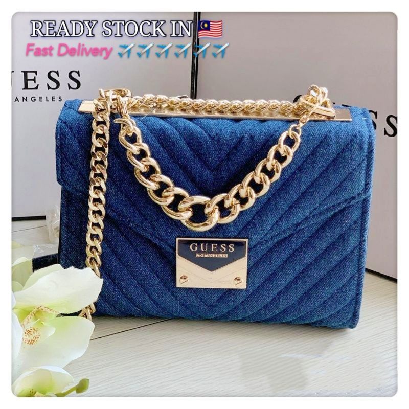 🇲🇾🔥READY STOCK MALAYSIA🔥Guess Factory Lynda Ori Women's Satchel bag