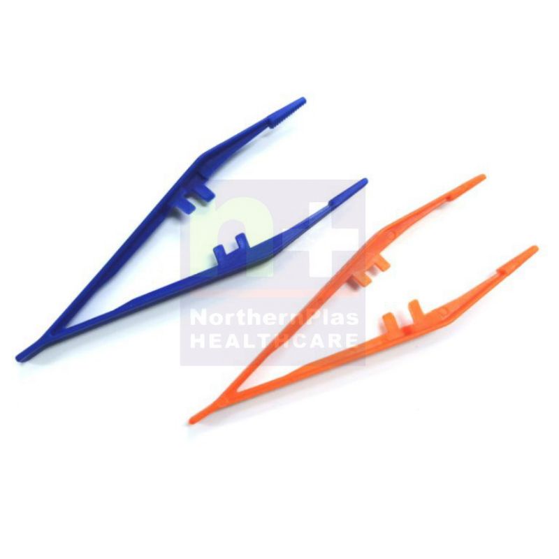 Disposable Medical Forcep Tweezers 2pieces First Aid Dressing Use ...