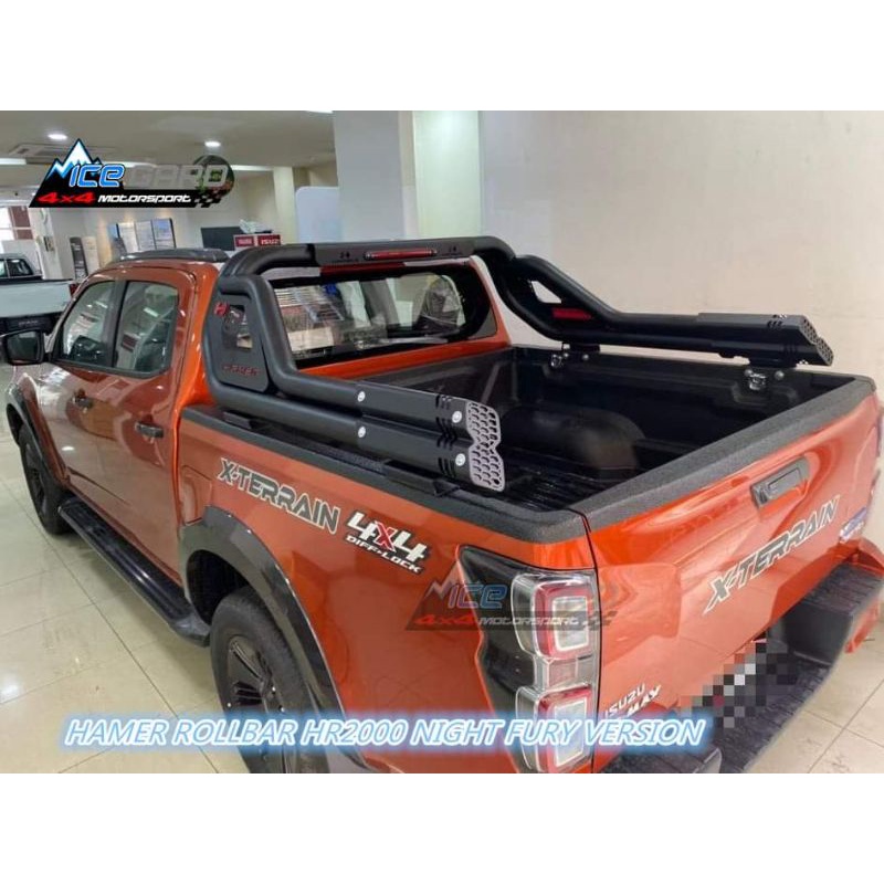 HAMER ROLLBAR HR2000 NIGHT FURY VERSION T.HILUX REVO ROGUE*F.RANGER ...