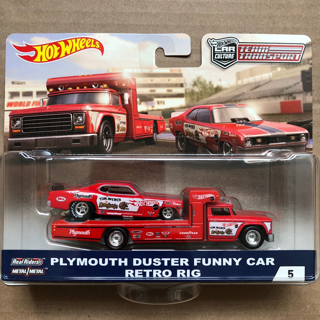 Hot wheels plymouth duster funny car cheap retro rig