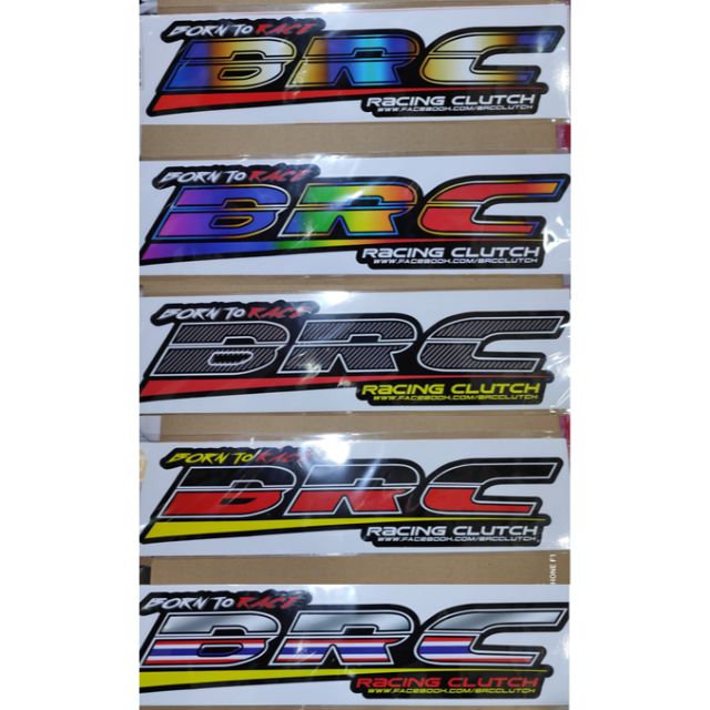BRC Sticker On The Back Of The Bucket (1 Pair Set) | Shopee Malaysia